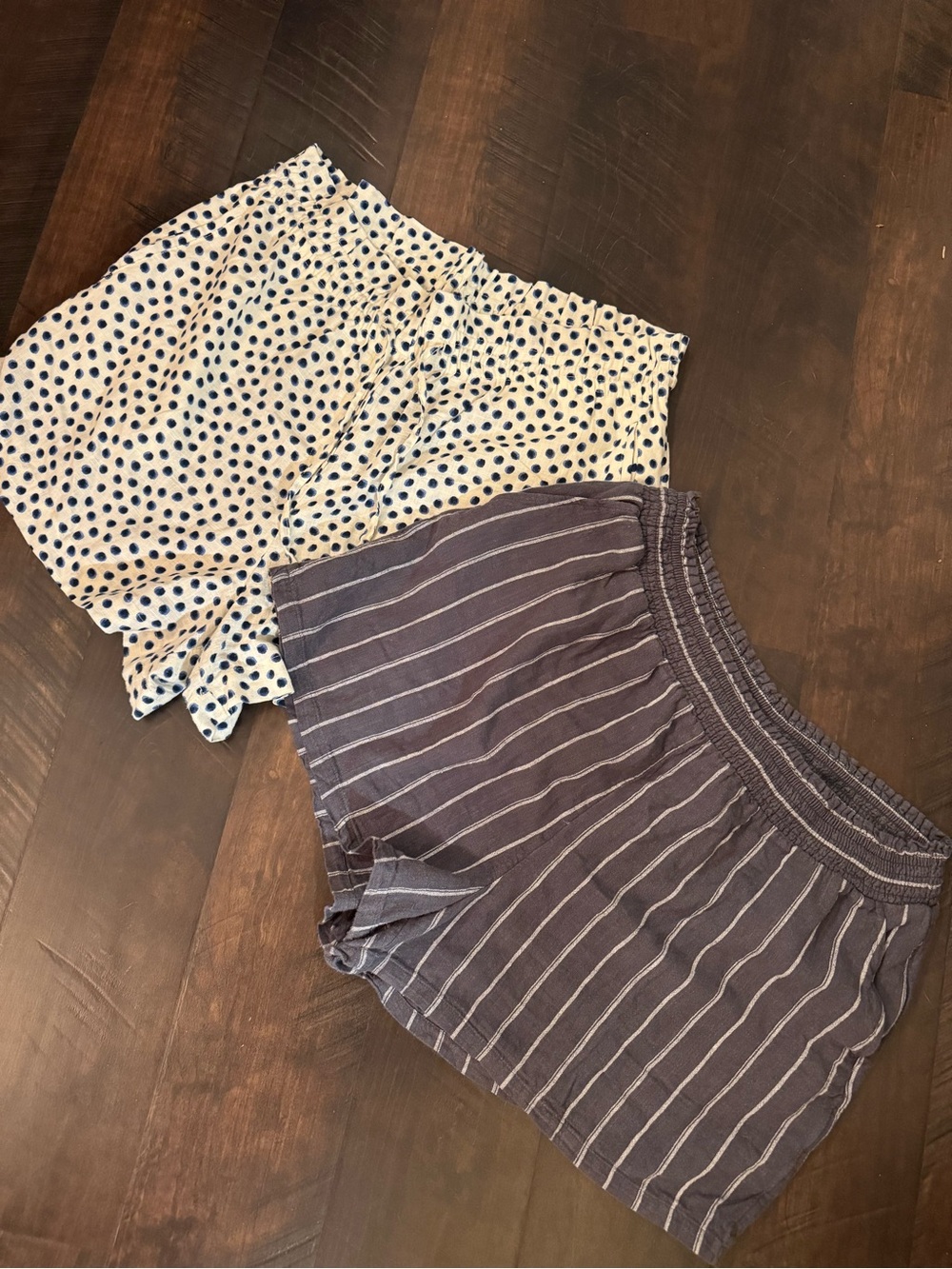 High-waisted Elastic Shorts-lot of 2!